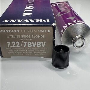 Pravana Chromasilk Intense Beige Blonde permanent Hair Color 7.22 7BVBV